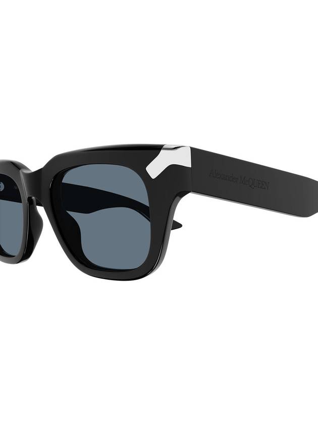 24SS sunglasses AM0439S 002 black - ALEXANDER MCQUEEN - BALAAN 4