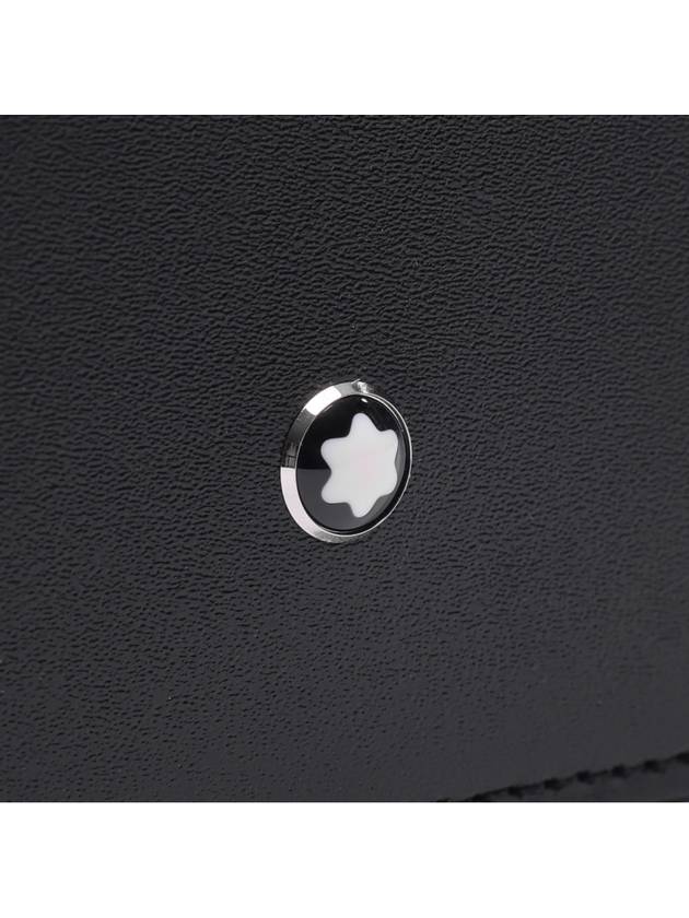 Meisterstuck Leather Card Wallet Black - MONTBLANC - BALAAN 4