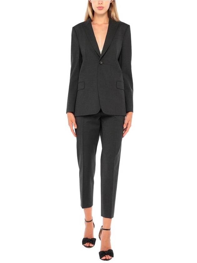 Mannish one-button single-breasted wool suit - DSQUARED2 - BALAAN 1