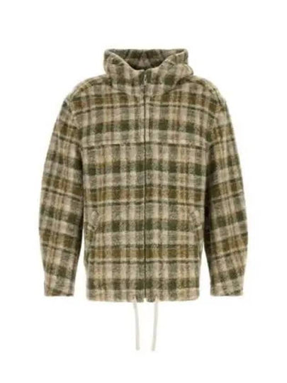 Kurt Oversized Check Wool Jacket Green - ISABEL MARANT - BALAAN 2