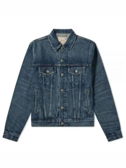 Icon Tracker Denim Jacket Blue - POLO RALPH LAUREN - BALAAN 2