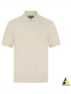 Men's Embroidered Logo Sports Polo Shirt Beige - BARBOUR - BALAAN 2