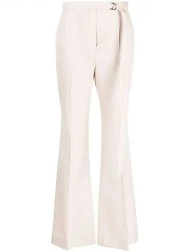 Belted wool gabardine pants - FENDI - BALAAN 1