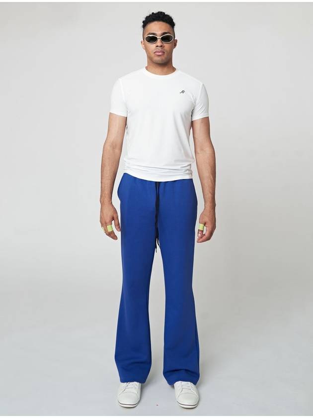 Flared Sweatpants Blue - ATHPLATFORM - BALAAN 6