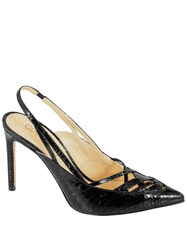 Giannico Ladies Black Amelia 110mm Heeled Pumps, Brand Size 36 ( US Size 6 ) - GIANNICO - BALAAN 1