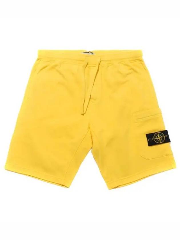 Garment Dying Badge Cargo Bermuda Pants Short Men s Shorts - STONE ISLAND - BALAAN 1