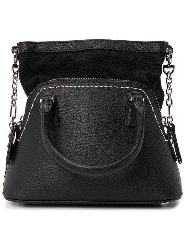 5AC Classique Micro Tote Bag Black - MAISON MARGIELA - BALAAN 6