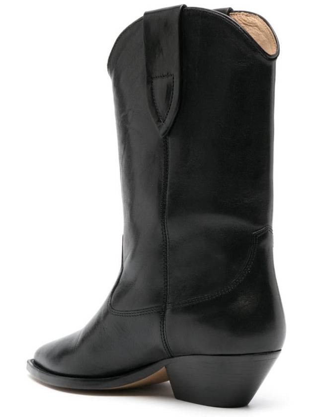 Duerto Ankle Middle Boots Black - ISABEL MARANT - BALAAN 5