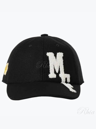 Wool Felt Base Ball Cap Black - MONCLER - BALAAN 2