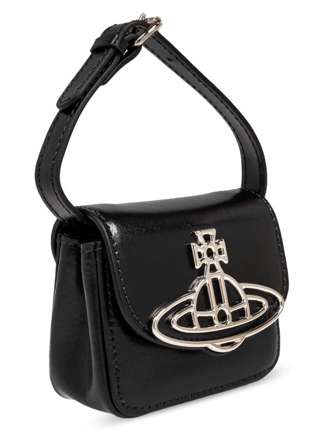 ORB Logo Linda Mini Bag Black - VIVIENNE WESTWOOD - BALAAN 5