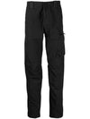 Men's Microlabs Cargo Straight Pants Black - CP COMPANY - BALAAN 3