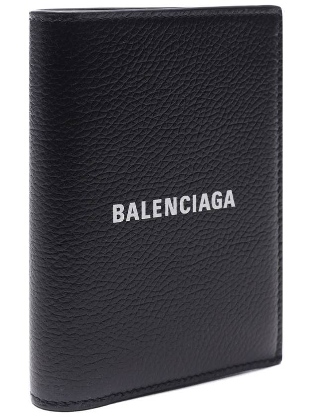 Cash Vertical Half Wallet Black - BALENCIAGA - BALAAN 4