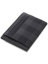 Check Money Clip Card Wallet Grey - BURBERRY - BALAAN 6