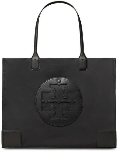 Ella Large Nylon Tote Bag Black - TORY BURCH - BALAAN 2