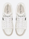 Star Leather Low Top Sneakers White - DIOR - BALAAN 6