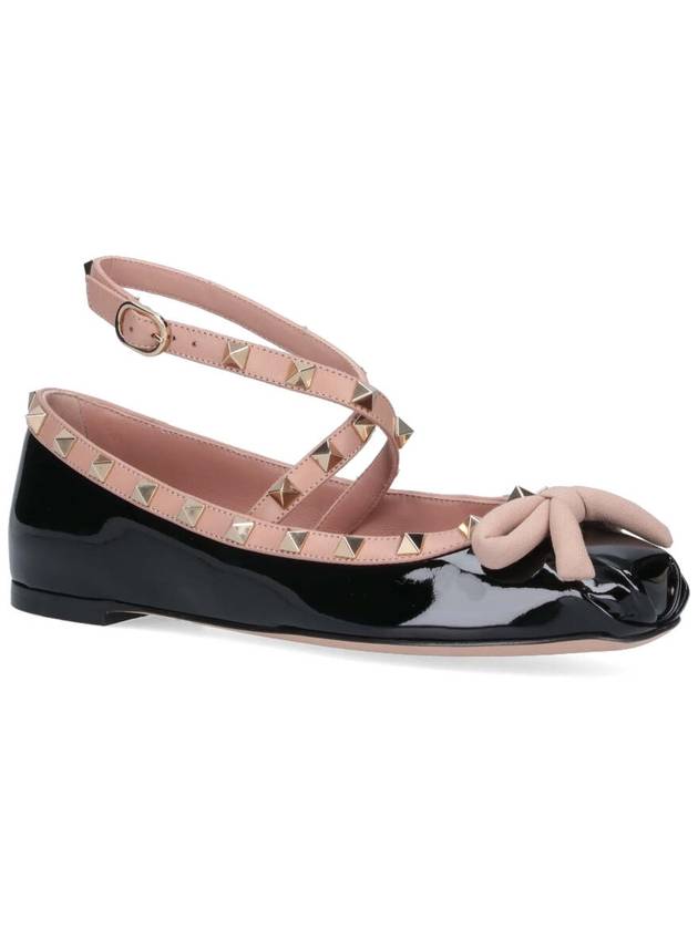 Valentino Garavani Flat shoes Black - VALENTINO - BALAAN 2