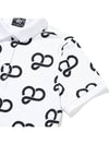 20 Symbol Logo Pattern Yoko Wieri Women’s T-Shirt WHITE - 20THHOLE - BALAAN 4