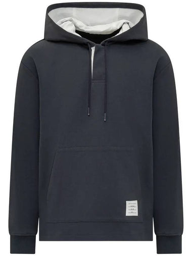 long sleeve rugby hoodie MJT377AJ0065 - THOM BROWNE - BALAAN 1