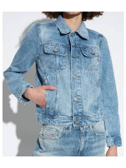 Women's De Bonny Denim Jacket Blue - DIESEL - BALAAN 2