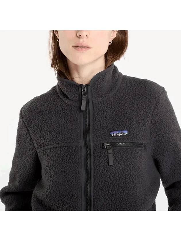 Retro Pile Fleece Zip-Up Jacket Ink Black - PATAGONIA - BALAAN 3