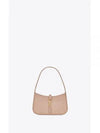 LE 5A 7 Small Smooth Leather Hobo Shoulder Bag Rosy Sand - SAINT LAURENT - BALAAN 2