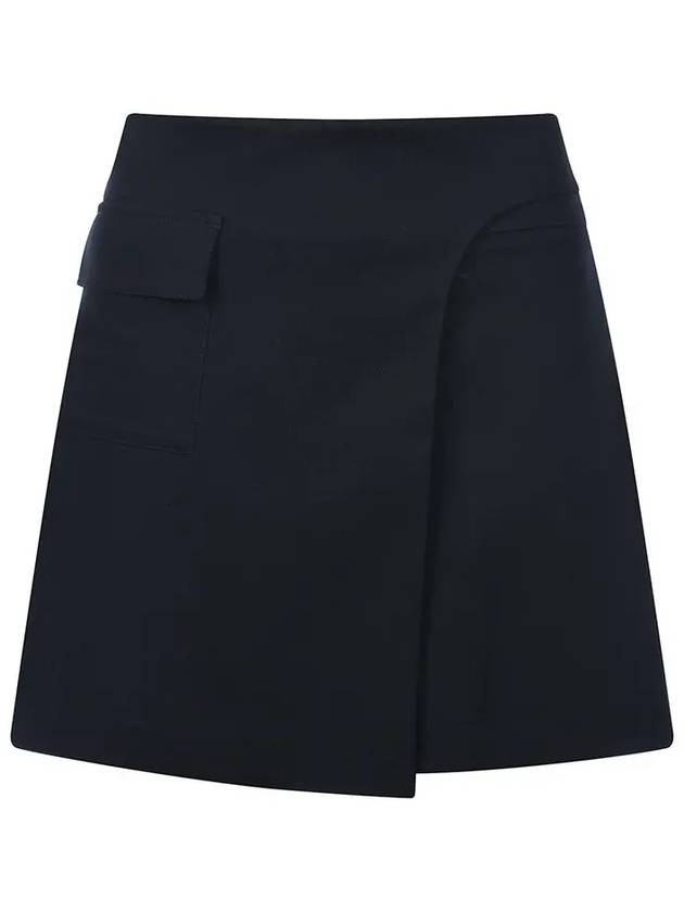 Wrap Skirt Short Pants MW3AL105 - P_LABEL - BALAAN 3