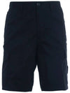 Cargo Bermuda Shorts Navy - STONE ISLAND - BALAAN 2