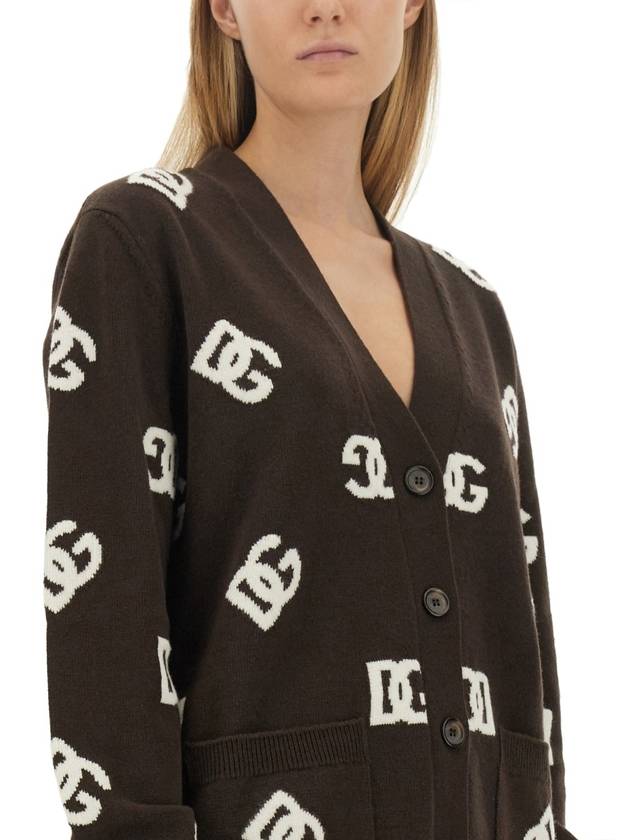 23 fw DG All Over Cardigan FXM24TJCVO8S9001 B0270490515 - DOLCE&GABBANA - BALAAN 5