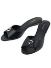 Women s Low Logo Mule Sandals COPSH49477 BLACK - COPERNI - BALAAN 1