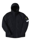 Men's Soft Shell Pure Insulation Technology Primaloft Hooded Jacket Black - STONE ISLAND - BALAAN 3