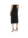 Wrap Wool Midi Skirt W2016R05 BLK - WARDROBE.NYC - BALAAN 3