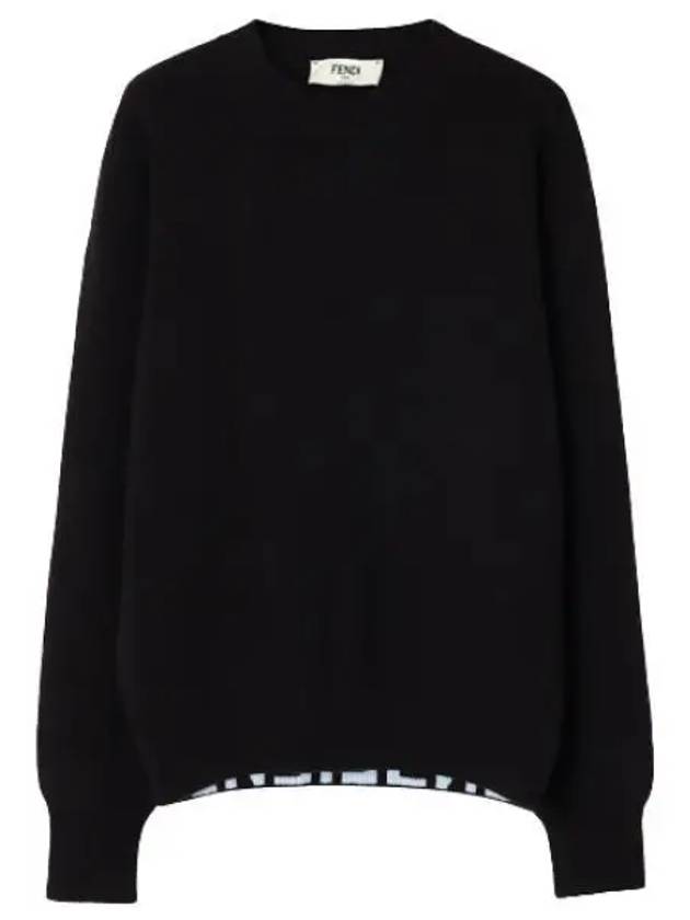 Pullover cashmere wool knit men - FENDI - BALAAN 1