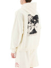 Maxi Graphic Patch Cotton Hoodie Ivory - MSGM - BALAAN 6