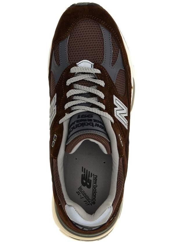 991V2 Low-Top Sneakers Brown - NEW BALANCE - BALAAN 5