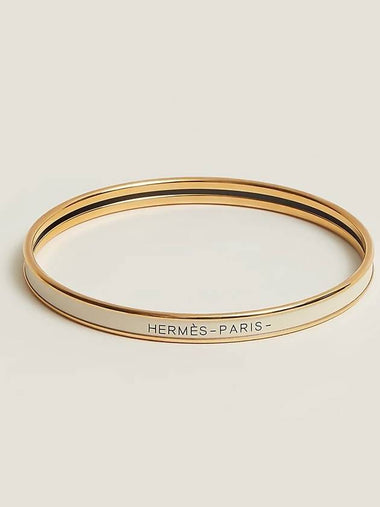 Uni Bangle Rose Gold Creme Women s Bracelet H240001FO - HERMES - BALAAN 1