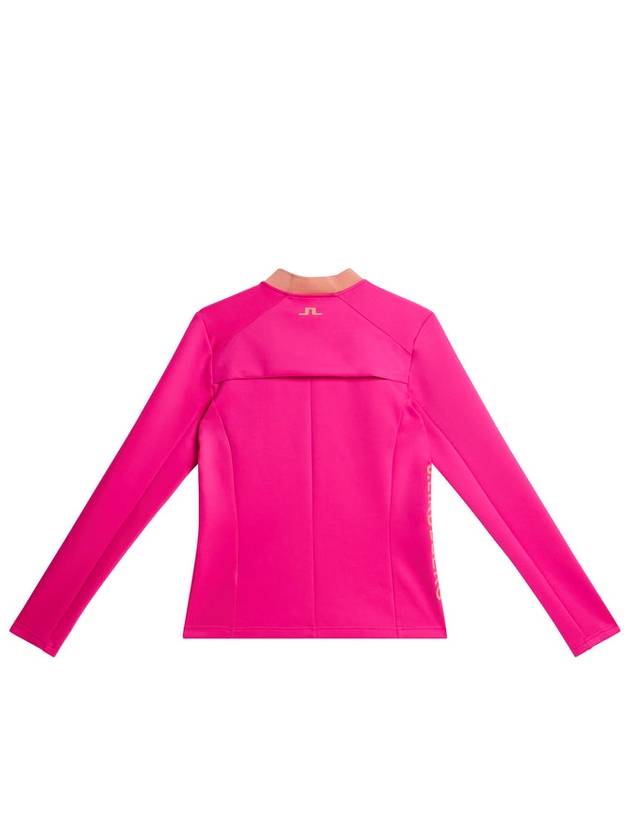 Women's Faye Mid Layer Jacket Fuchsia Purple - J.LINDEBERG - BALAAN 3