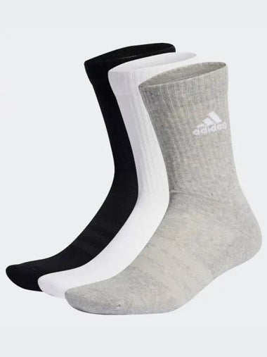 Cushioned Crew Socks 3P Domestic Product GQDO23071387898 - ADIDAS - BALAAN 1