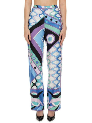 Pucci Vivara Print Pants - EMILIO PUCCI - BALAAN 1