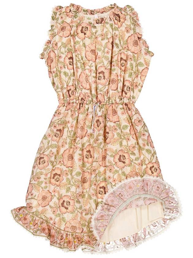 Zimmermann Girls Junie Floral Printed Cotton Dress, Size 12Y - ZIMMERMANN - BALAAN 3