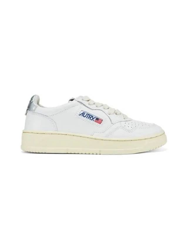 Medalist Silver Tab Low Top Sneakers White - AUTRY - BALAAN 3