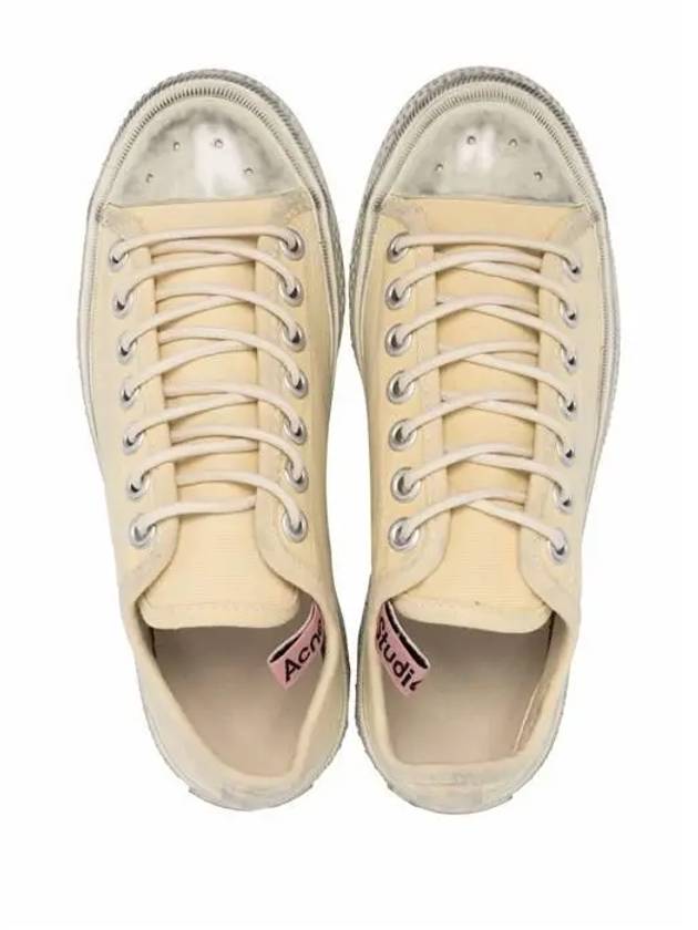 AD0347 Ballow Tumbled Label Logo Tab Vintage Sneakers - ACNE STUDIOS - BALAAN 4