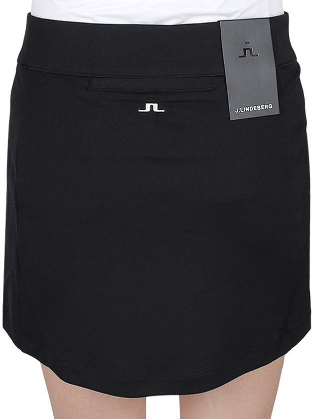 Women's Amelie H Line Skirt Black - J.LINDEBERG - BALAAN 8