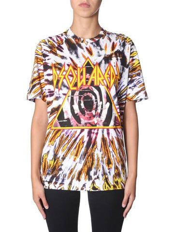 Tie Dye Print T-Shirt S72GD0183S23567002S B0040168015 - DSQUARED2 - BALAAN 1