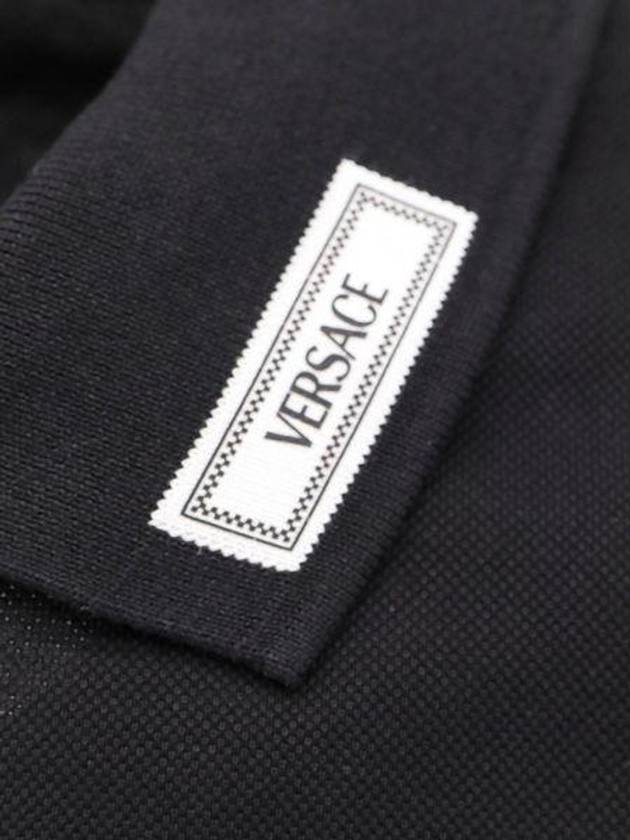 VERSACE POLO COLLAR WITH VERSACE WRITING - VERSACE - BALAAN 3