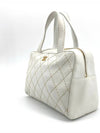 Wild Stitch White Tote Bag - CHANEL - BALAAN 4