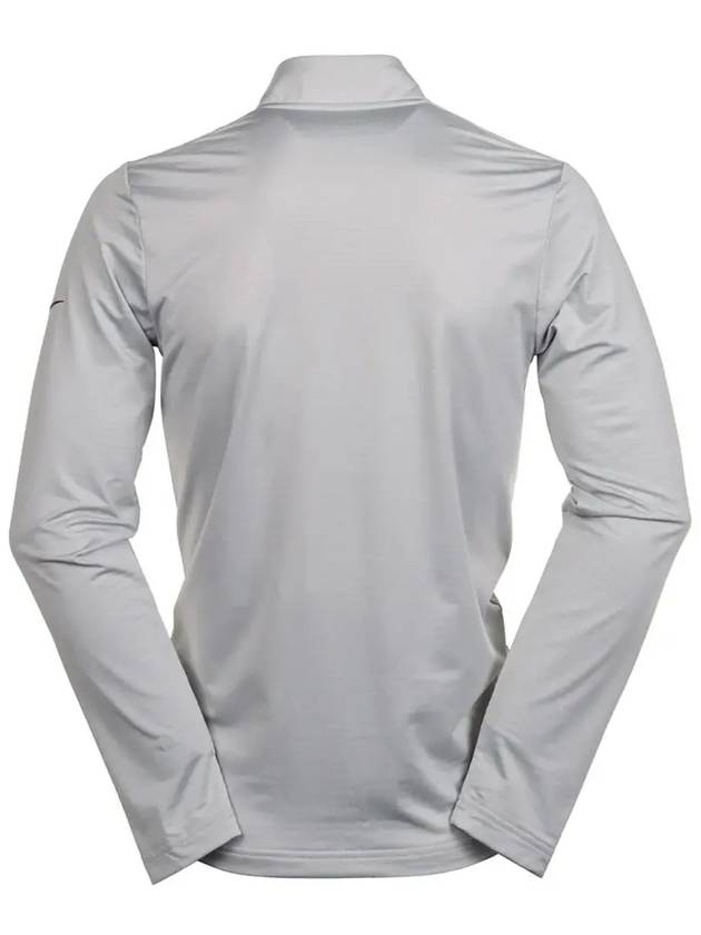 Golf Dri Fit Victory Half Zip Long Sleeve T-Shirt Grey - NIKE - BALAAN 3