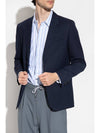 Two Button Blazer Jacket Navy - AMI - BALAAN 2