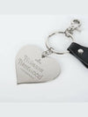 Heart ORB Leather Key Holder Black - VIVIENNE WESTWOOD - BALAAN 4