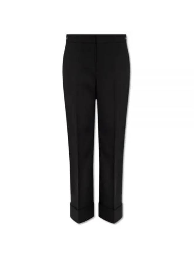 Horsebit Metal Detail Straight Pants Black - GUCCI - BALAAN 2