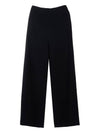 Women's Flare Wide Pants Black - AMI - BALAAN.